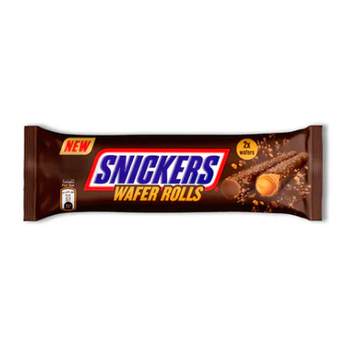 Вафельные трубочки Snickers Waffer Roll   24гр