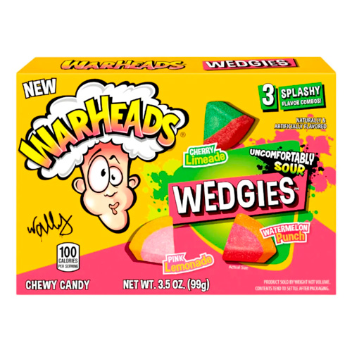 Жев.конфета Warheads Wedgies   99гр