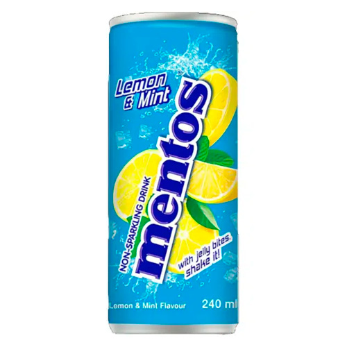 Газ.напиток Mentos Lemon & Mint м  240мл