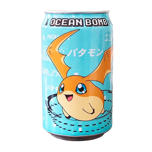 Газ.напиток Ocean Bomb Digimon Patamon со вкусом лимона    330мл