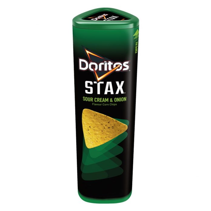 Doritos Stax в тубе Сметана и лук 170гр.