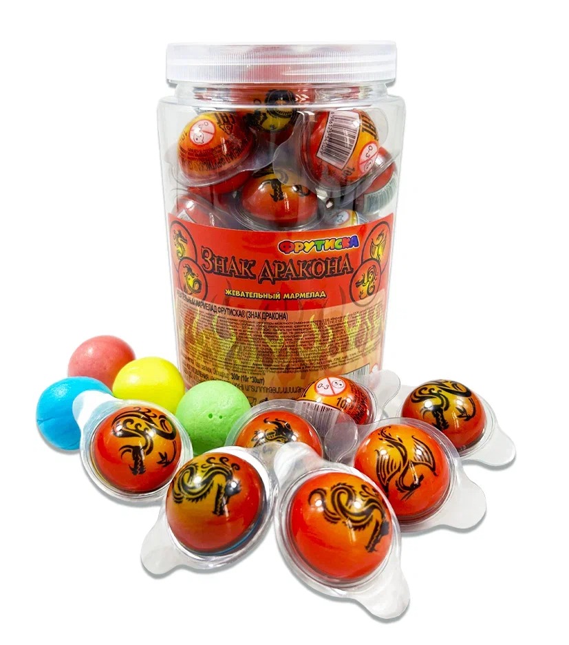 Жев.мармелад Фрутиска Знак дракона 10гр
