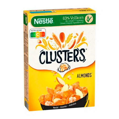 Готовый завтрак Nestle Clusters Almonds   325гр