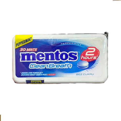 Жев.конфета Mentos Pepper Mint   21гр