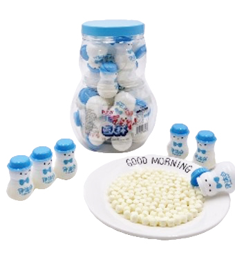 Конфеты YiMuBai Снеговик со вкусом молока  8гр