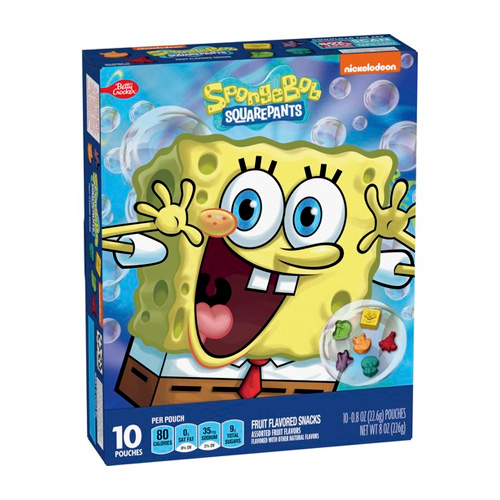 Фруктовый снек SpongeBob 226гр