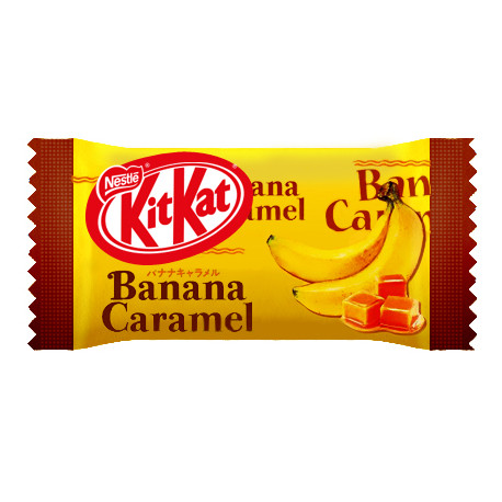 Шоколад KitKat со вкусом банановой карамели   11,6гр