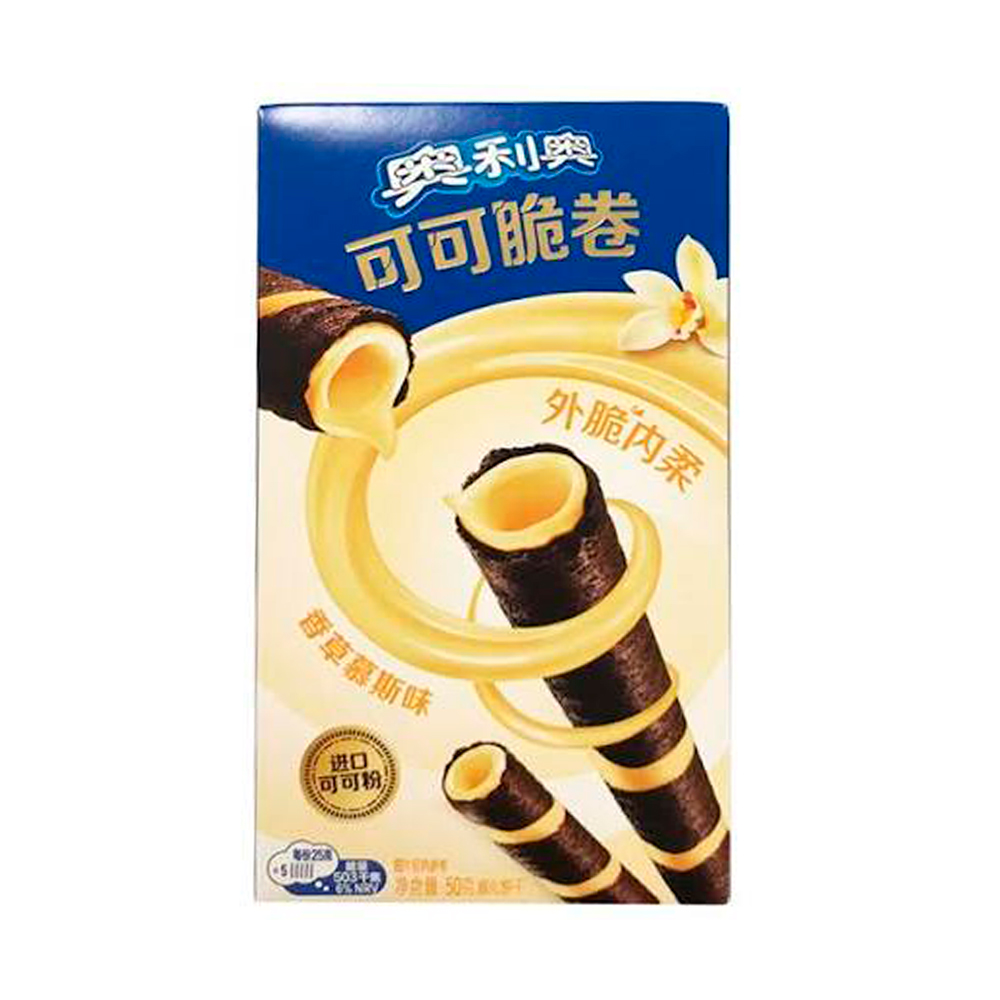 Трубочки Oreo Vanilla Crispy Roll  50гр