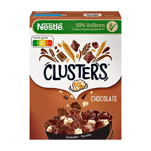 Готовый завтрак Nestle Clusters Chocolate   330гр