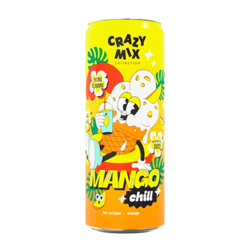 Напиток б/а Crazy Mix Mango Chill   330мл