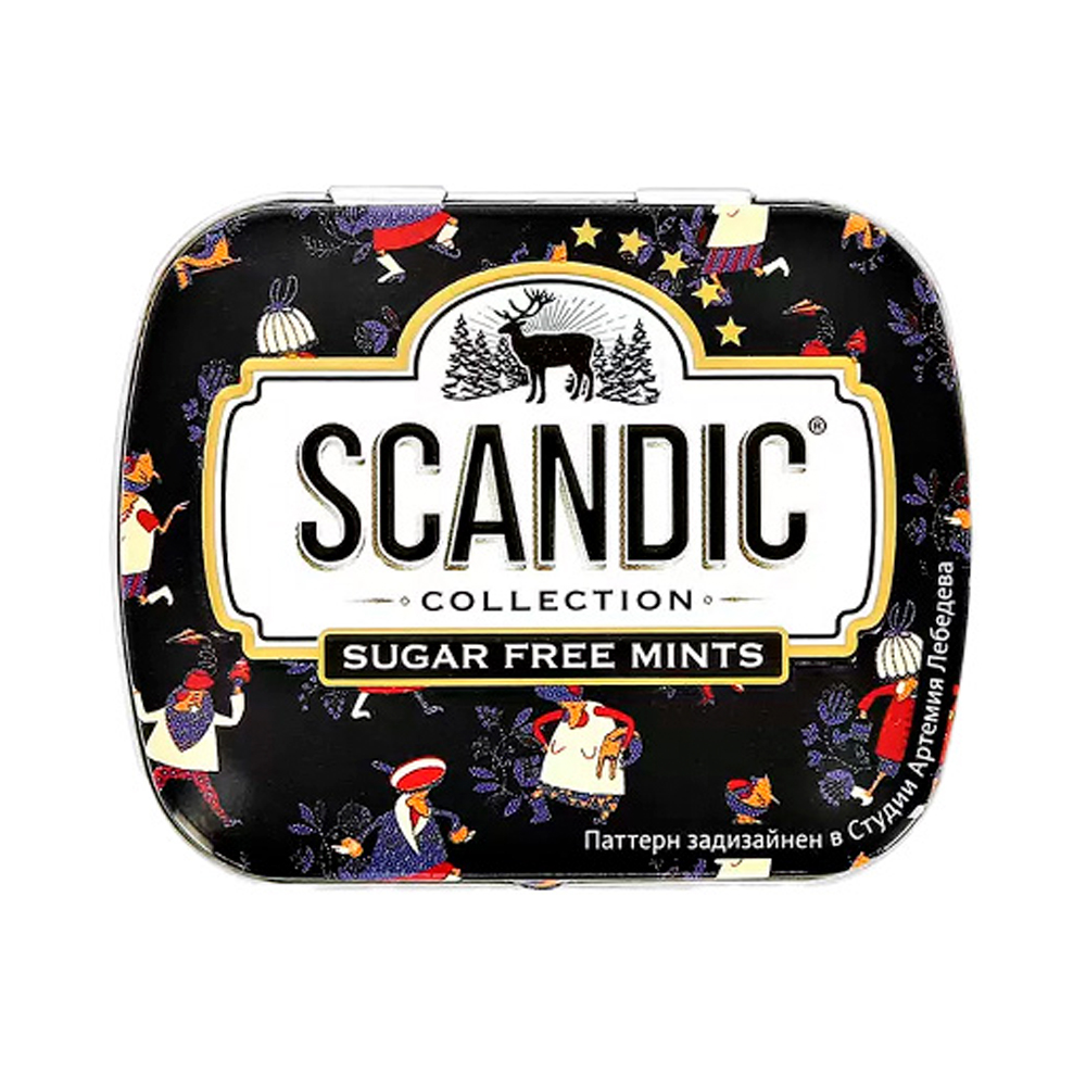 Конфеты Scandic Strawberry Mix by Артемий Лебедев  14гр