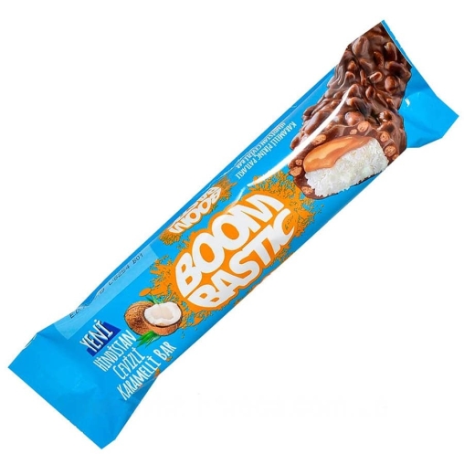 Батончик Boombastic в мол.шок. с кокосом, карамелью и хрустящим рисом   35гр