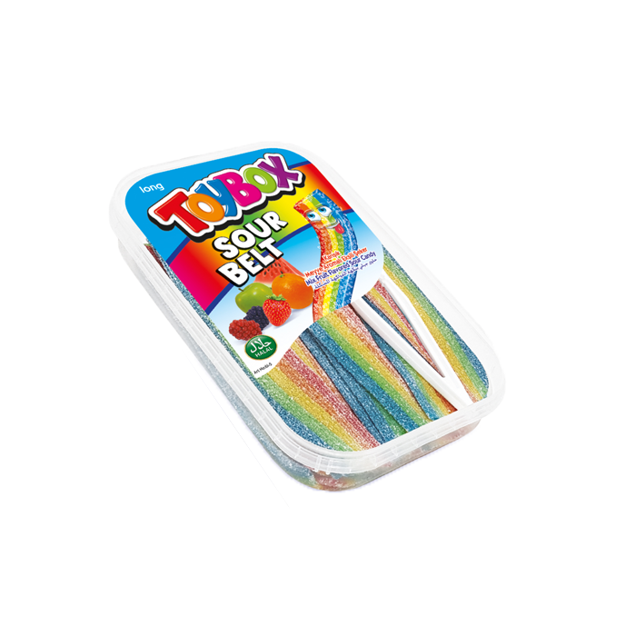 Жев. мармелад TOYBOX Long "Кислая радуга" Ассорти (длинные) 250 гр. Турция