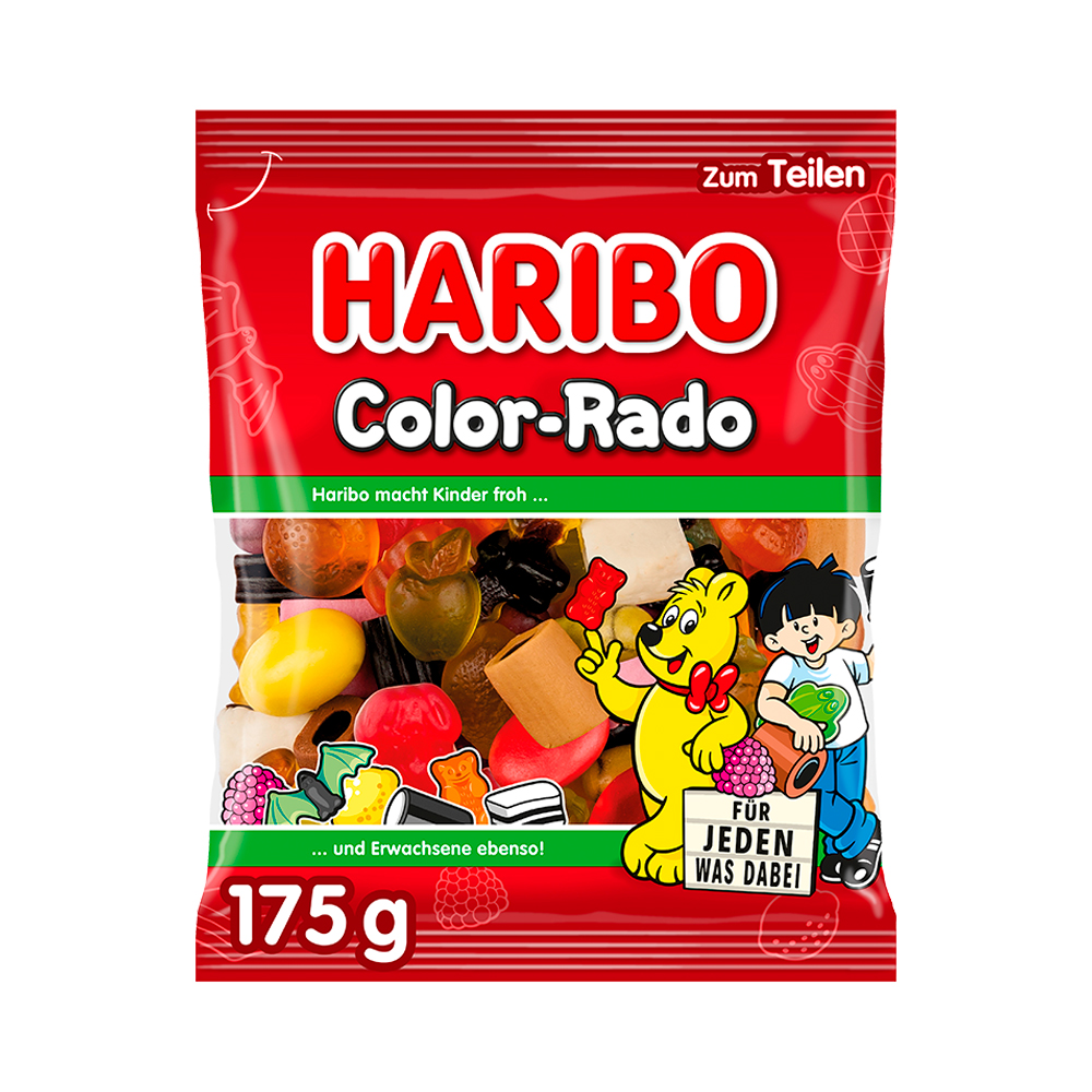 Жев.мармелад Haribo Color Rado   175гр
