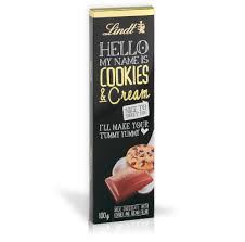 Шоколадный батончик Lindt Hello Cookies & Cream 39г