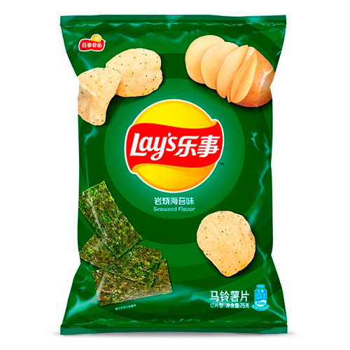 Чипсы Lay's seaweed   135гр