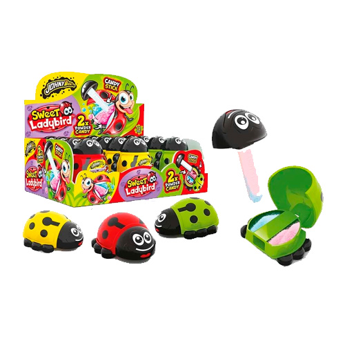 Леденец Johny Bee 2х Powder Candy Sweet Ladybird   10гр