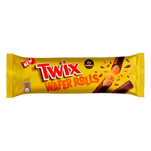 Вафельные трубочки Twix Waffer Roll   22,5гр