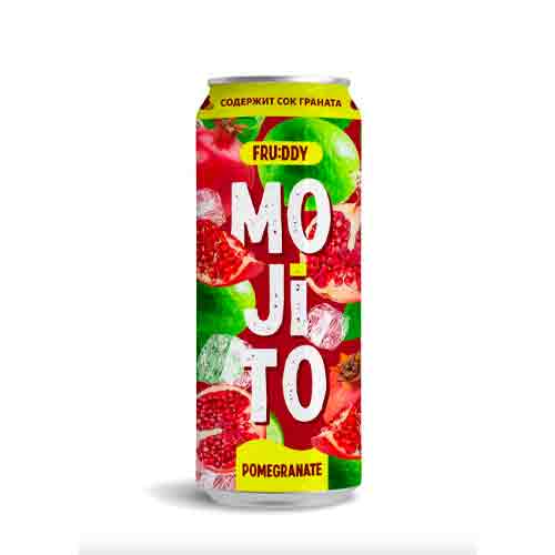 Напиток б/а Fruddy Mojito Pomegranate 450мл