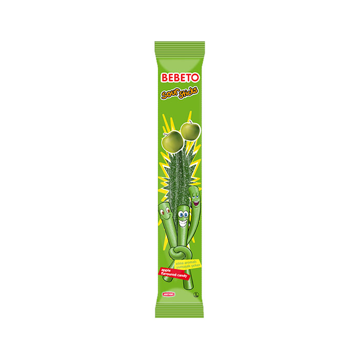 Мармелад Bebeto Sour Sticks , яблоко 30гр