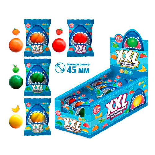 Жевательная резинка ZED XXL 46.5гр.