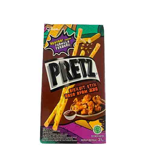 Палочки Pretz Chicken BBQ 31гр.