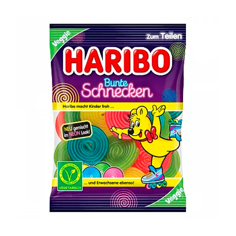 Жев.мармелад Haribo Bunte Schnecken   160гр