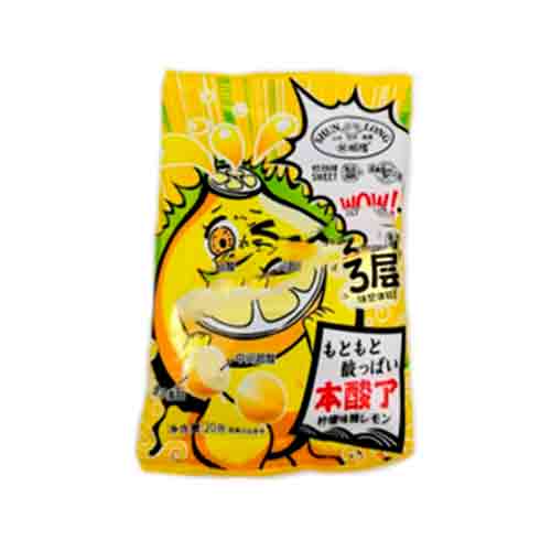 Конфеты Shun Long Sweet Wow Лимон 20гр