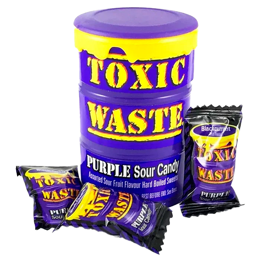 Леденцы Toxic Waste Purple    42гр