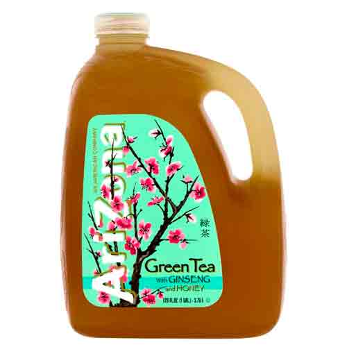 Напиток Arizona Green Tea with Ginseng & Honey 3,78л