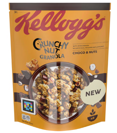 Мюсли Kellogg's Crunchy Nut Granola Choco & Nut 380гр