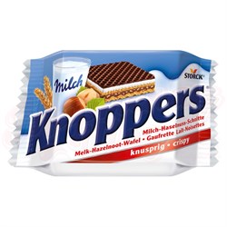 Вафли Knoppers Crispy   25гр