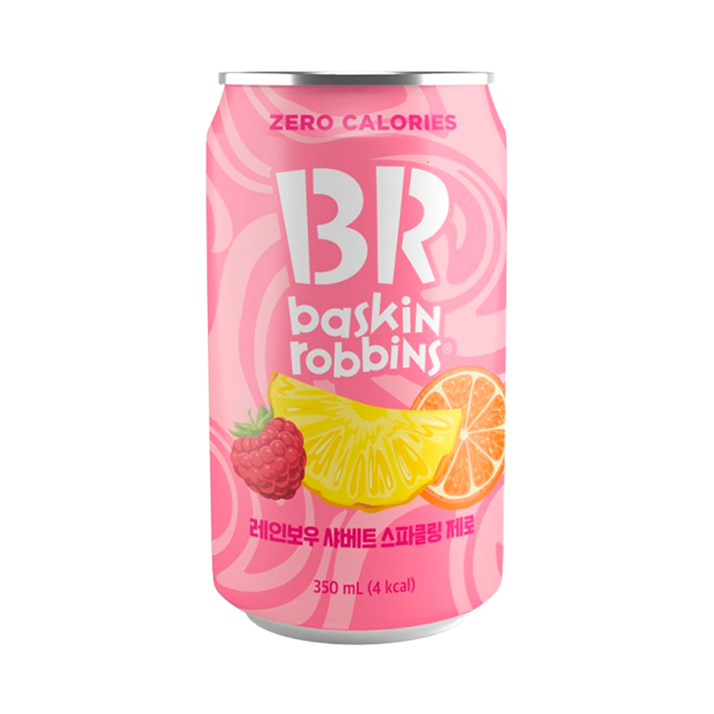 Газ.напиток Baskin Robbins Zero Rainbow Sorbet Sparkling   350мл