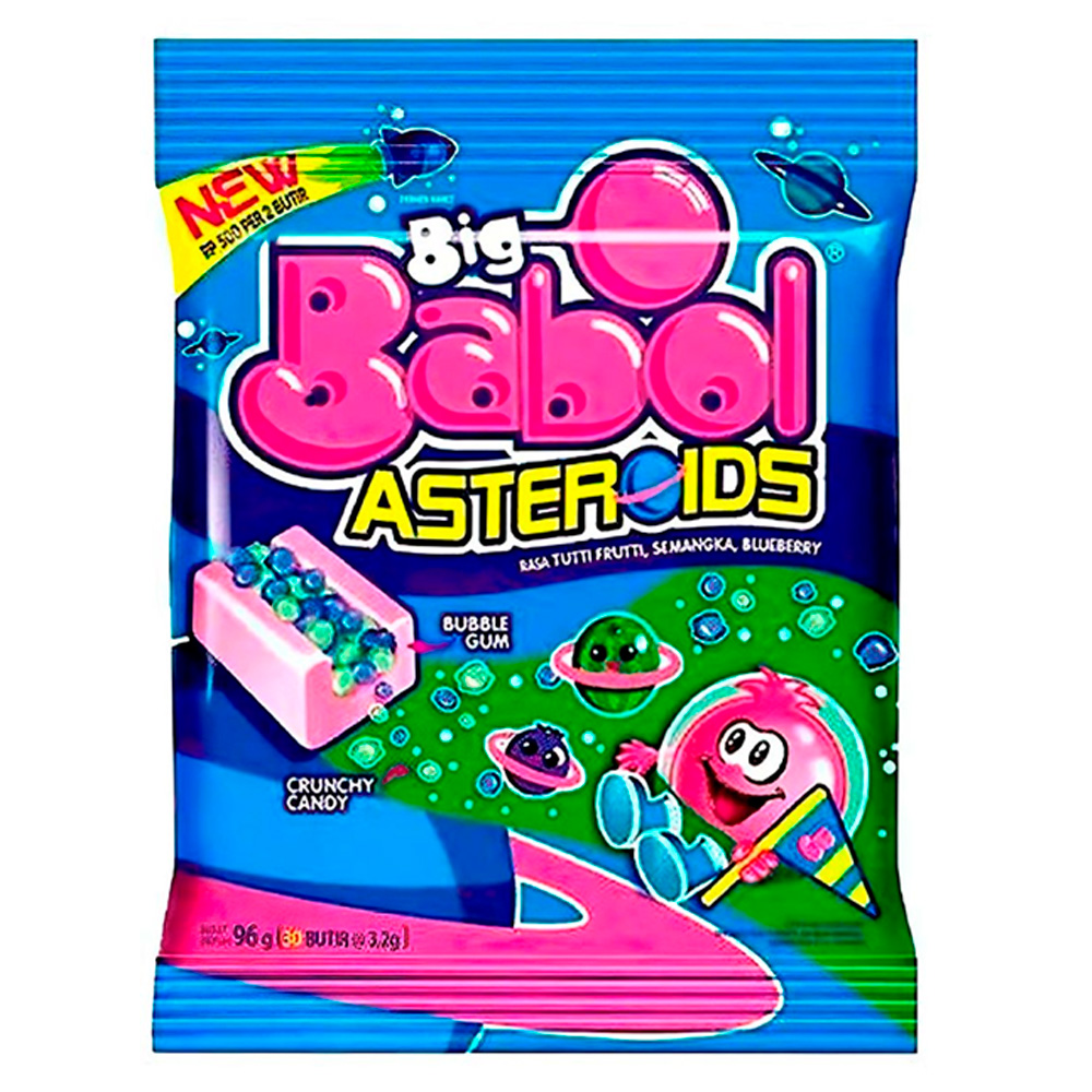 Жев.резинка Big Babol Asteriods   152гр
