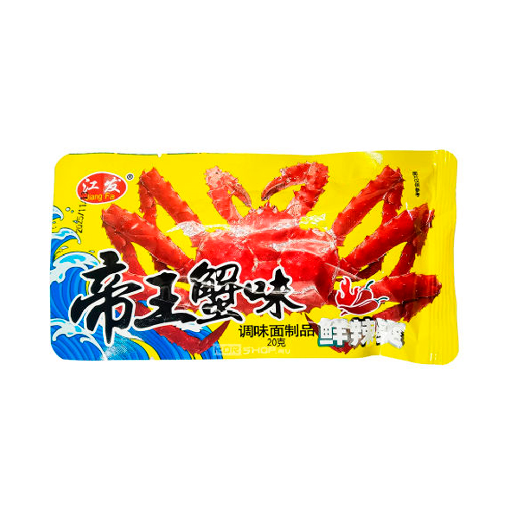 Снек JiangFa со вкусом краба   20гр
