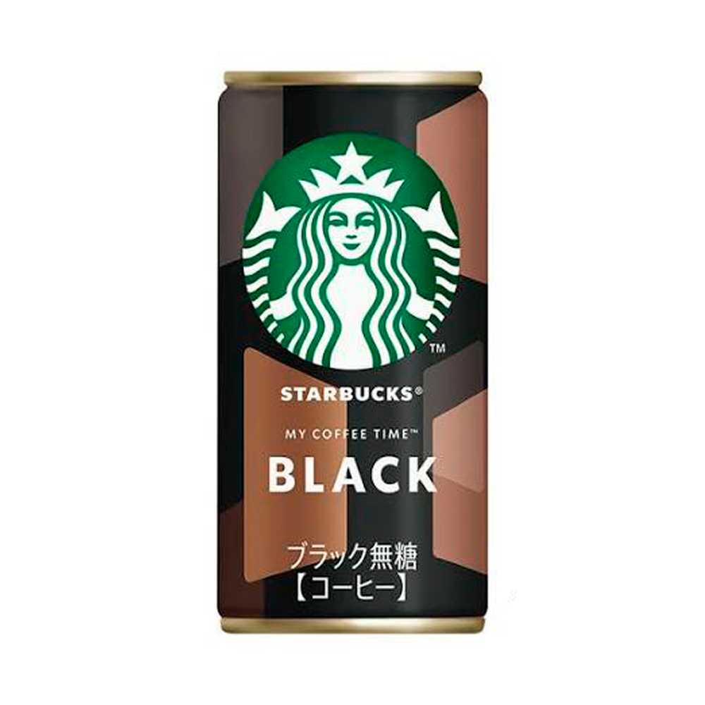 Напиток безалкогольный Suntory Starbucks MY COFFEE TIME BLACK   185мл