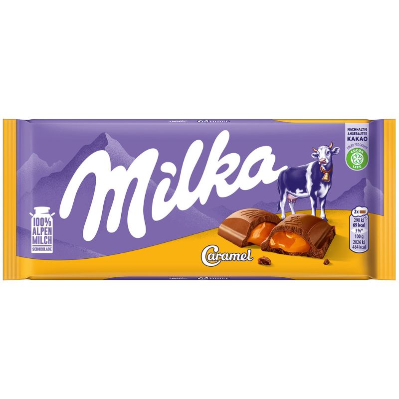 Шоколад Milka Caramel    100гр