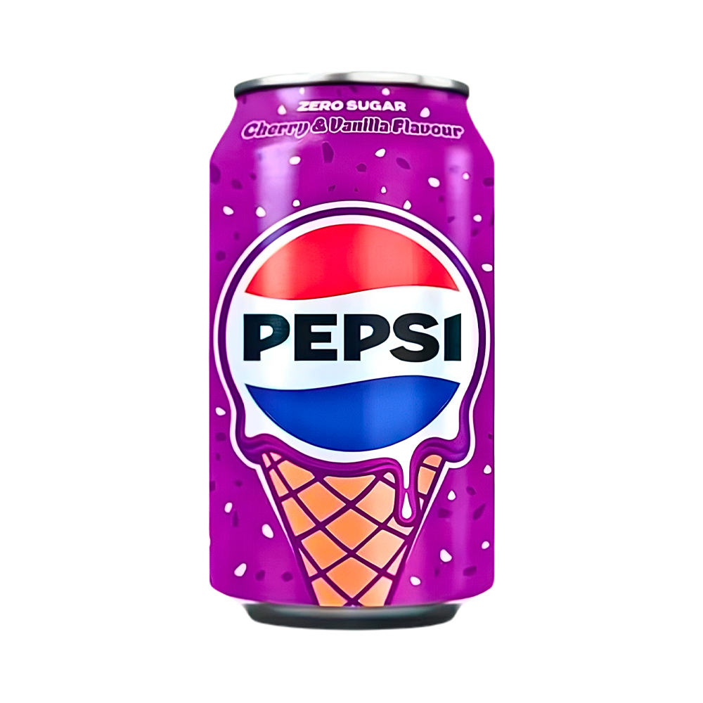 Газ.напиток Pepsi Cherry & Vanilla Zero Sugar   330мл