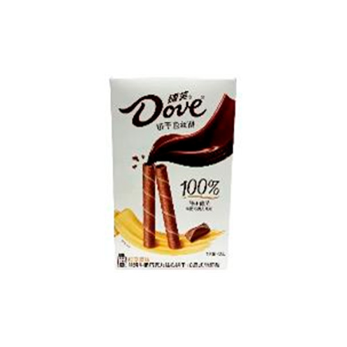 Вафельные трубочки Dove Шоколад   20гр