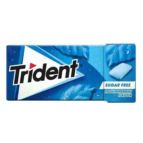 Жев.резинка без сахара Trident перечная мята 14гр