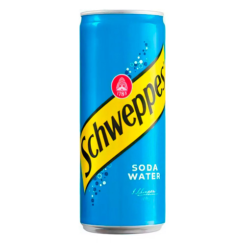 Газ.напиток Schweppes Soda Water м ж/б 330мл