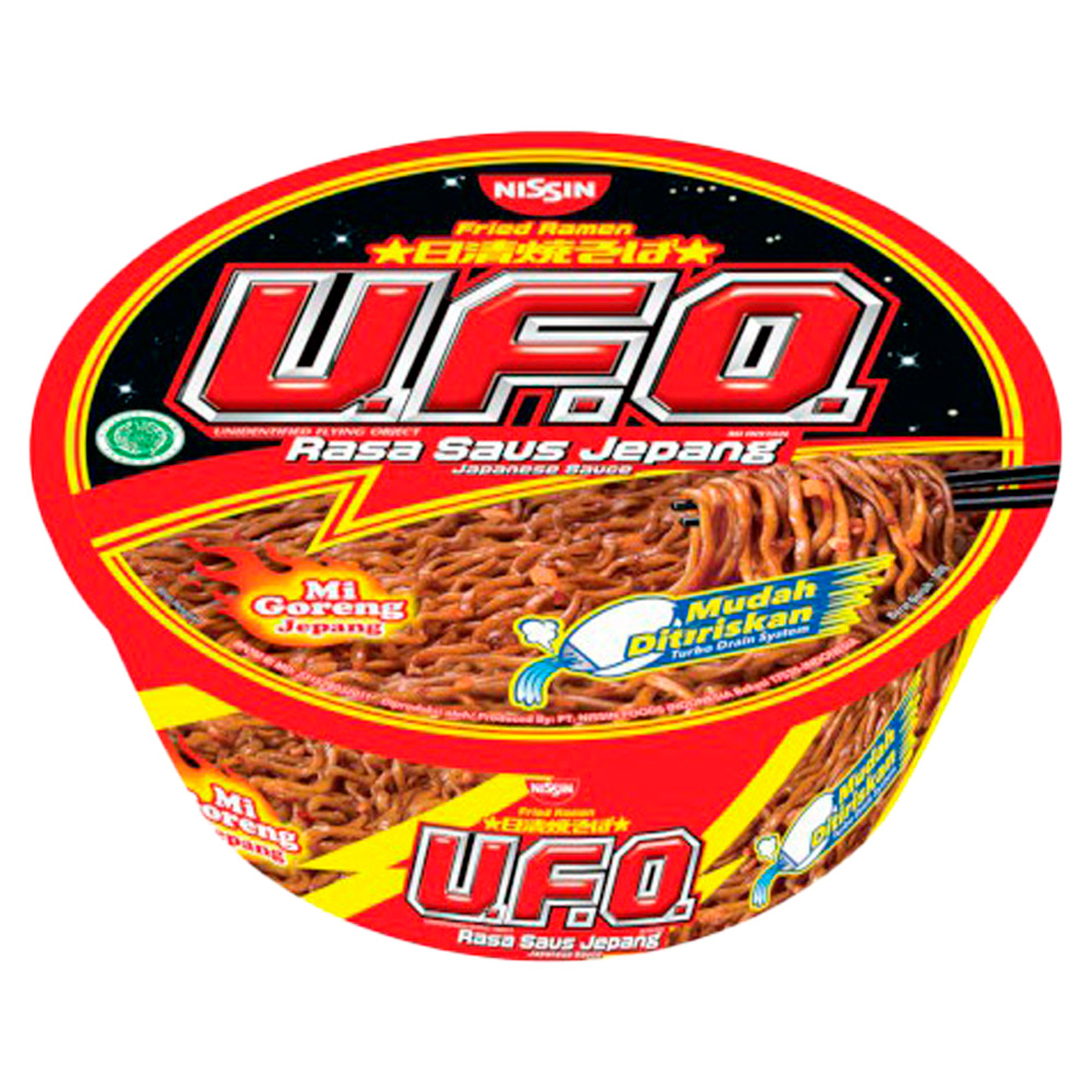 Лапша NISSIN UFO INSTANT CUP FRIED NOODLES JAPANESE SAUCE 88гр