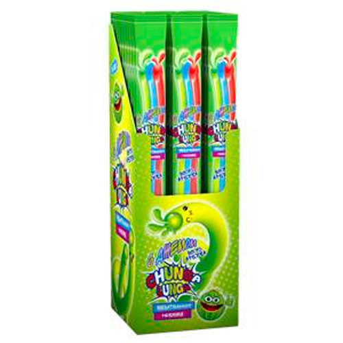 Жев.резинка Chunga Lunga с жидким центром со вкусом арбуз 1/30   25гр