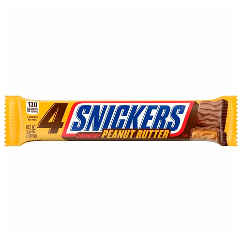 Шоколадный батончик Snickers Peanut Butter    101гр
