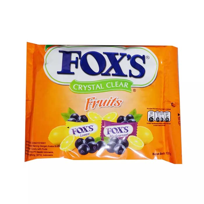 Конфеты Fox’s Fruits 125г