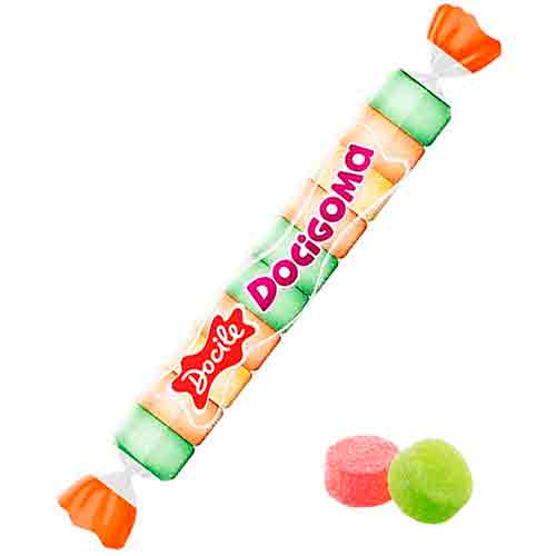 Жев.мармелад DOCILE DOCIGOMA ASSORTED JELLY ROLL 30гр
