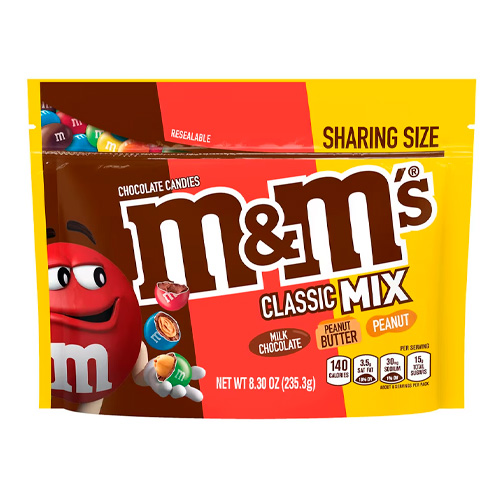 Драже M&M's Classic Mix 235,3гр