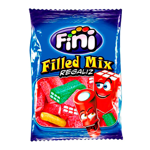 Жев.мармелад FINI Filled Mix Regaliz   90гр