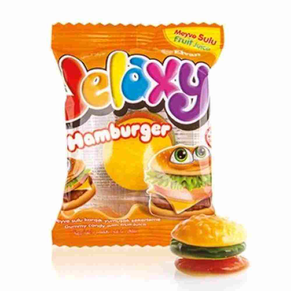 Мармелад в индивидуальной упаковке Jelaxy Hamburger 20гр