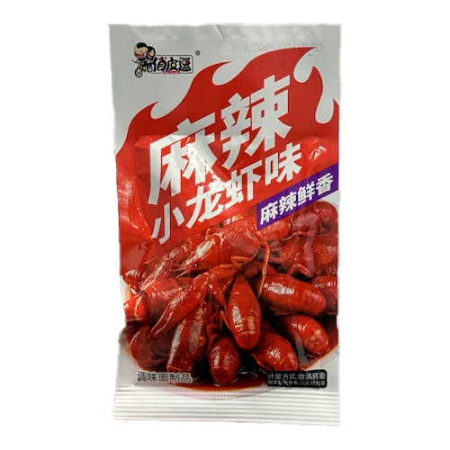 Снек Qiao pi dou со вкусом острых раков   20гр